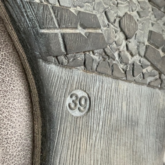 SOFTMOC Italian suede and knit slouch boots - Picture 6 of 10